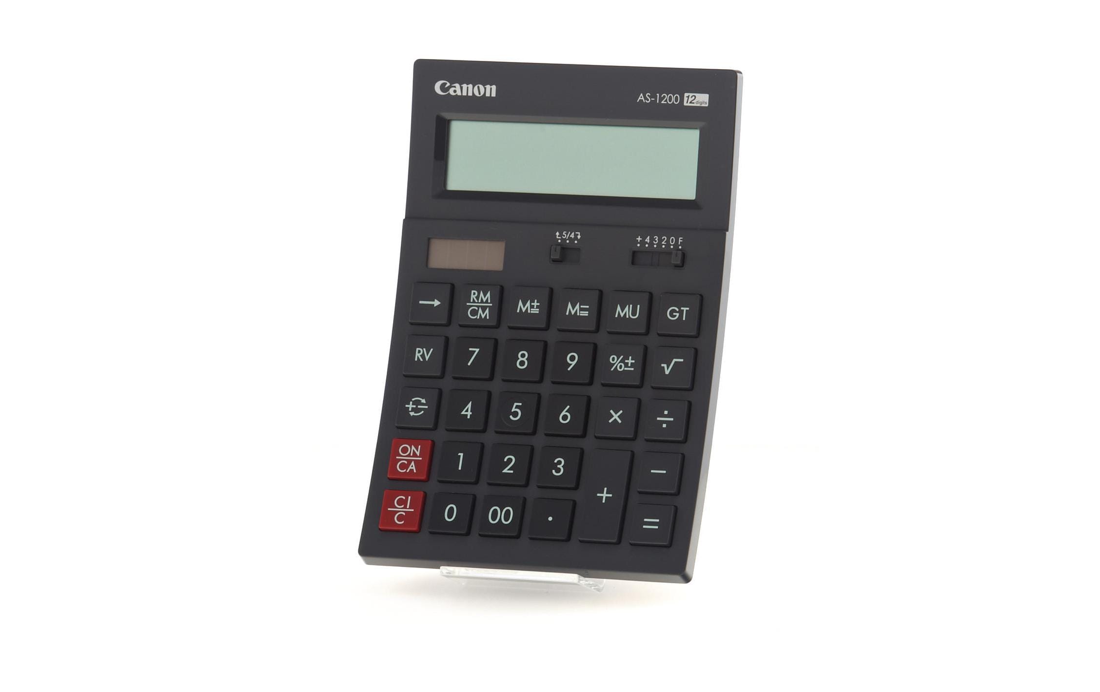Canon Tischrechner AS-1200 doppelte Stromversorgung, 12-stellig