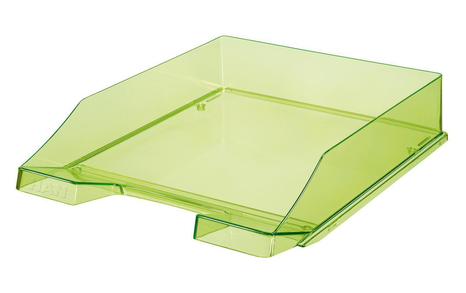 HAN Briefablage KLASSIK A4 transparent-grün