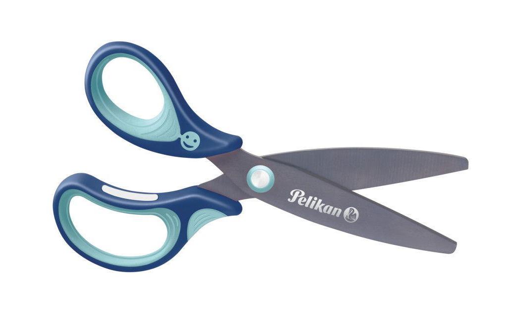 Pelikan Schere griffix blau, für Linkshändler