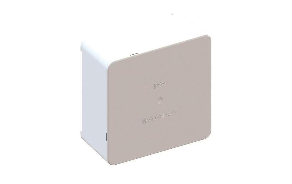 AGRO NAP-Abzweigdose Nass IP54 81x81x38mm, ohne Klemmen, weiss