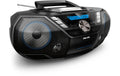 Philips AZB798T/12, Mobiler CD-Player Bluetooth, CD, DAB+ und UKW, Kassette