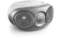 Philips AZ215S, Mobiler CD-Player silber, 3 Watt RMS, CD-R, CD-R/RW