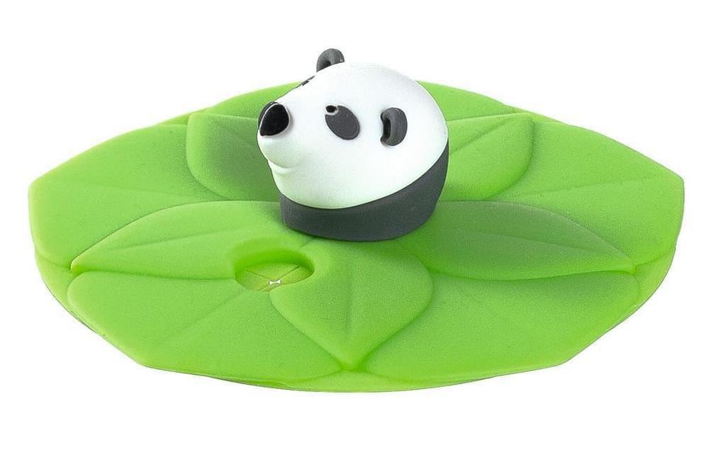Leonardo Glasabdeckung Bambini Panda 1 Stück, D: 9cm, Silikon