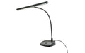 K&M 12297 LED Pianoleuchte schwarz, 2500 Lux, 3m Netzkabel