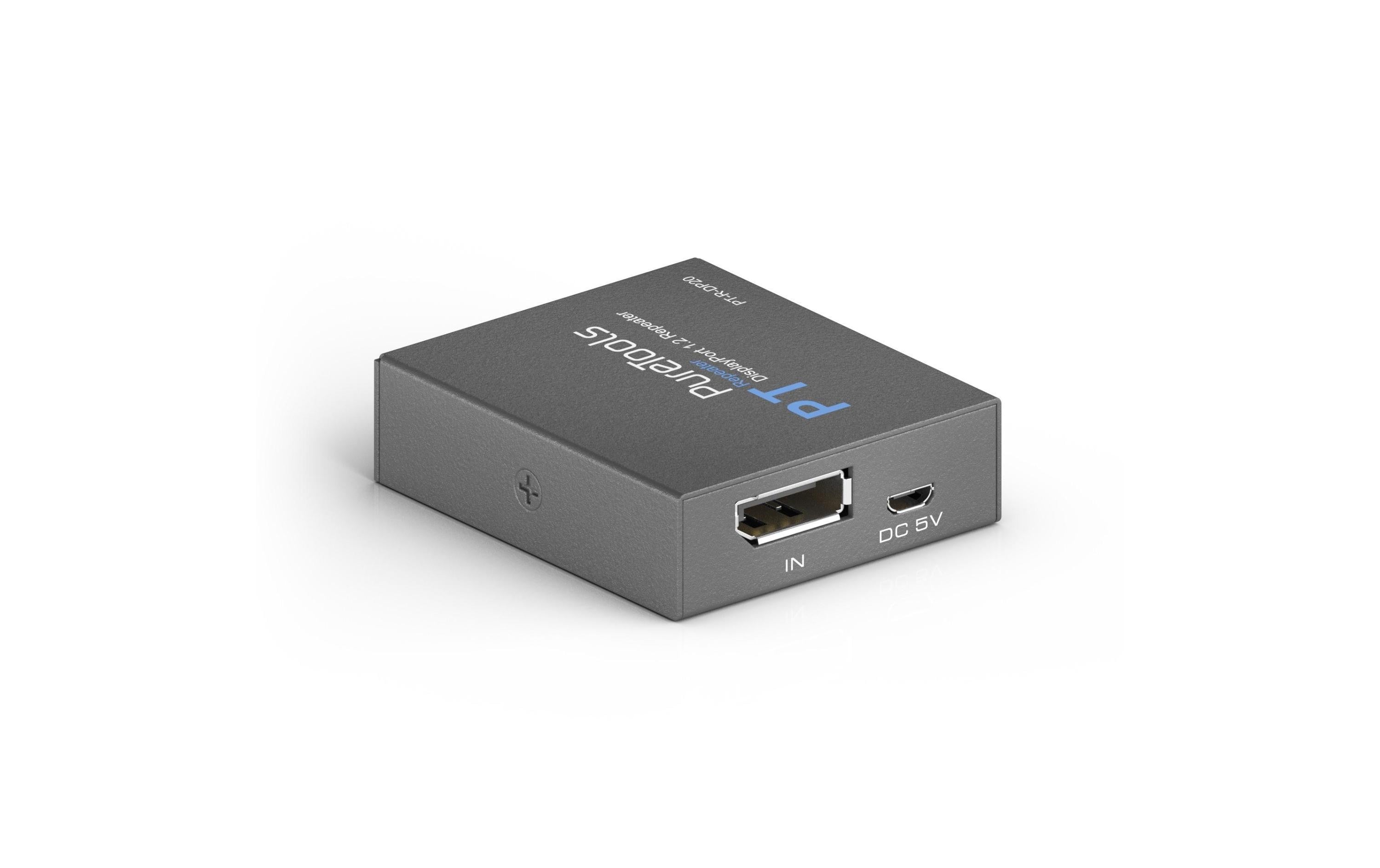 PureTools PT-R-DP20 Repeater Displayport, 4K