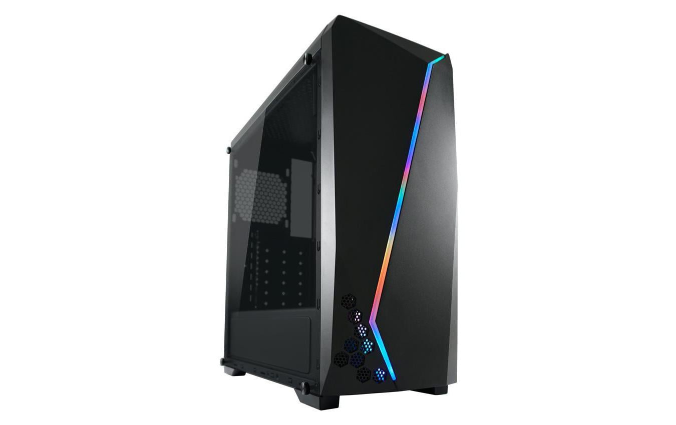Lc-Power Midi Tower LC-700B-ON 2x 3.5". 4x 3.5" intern