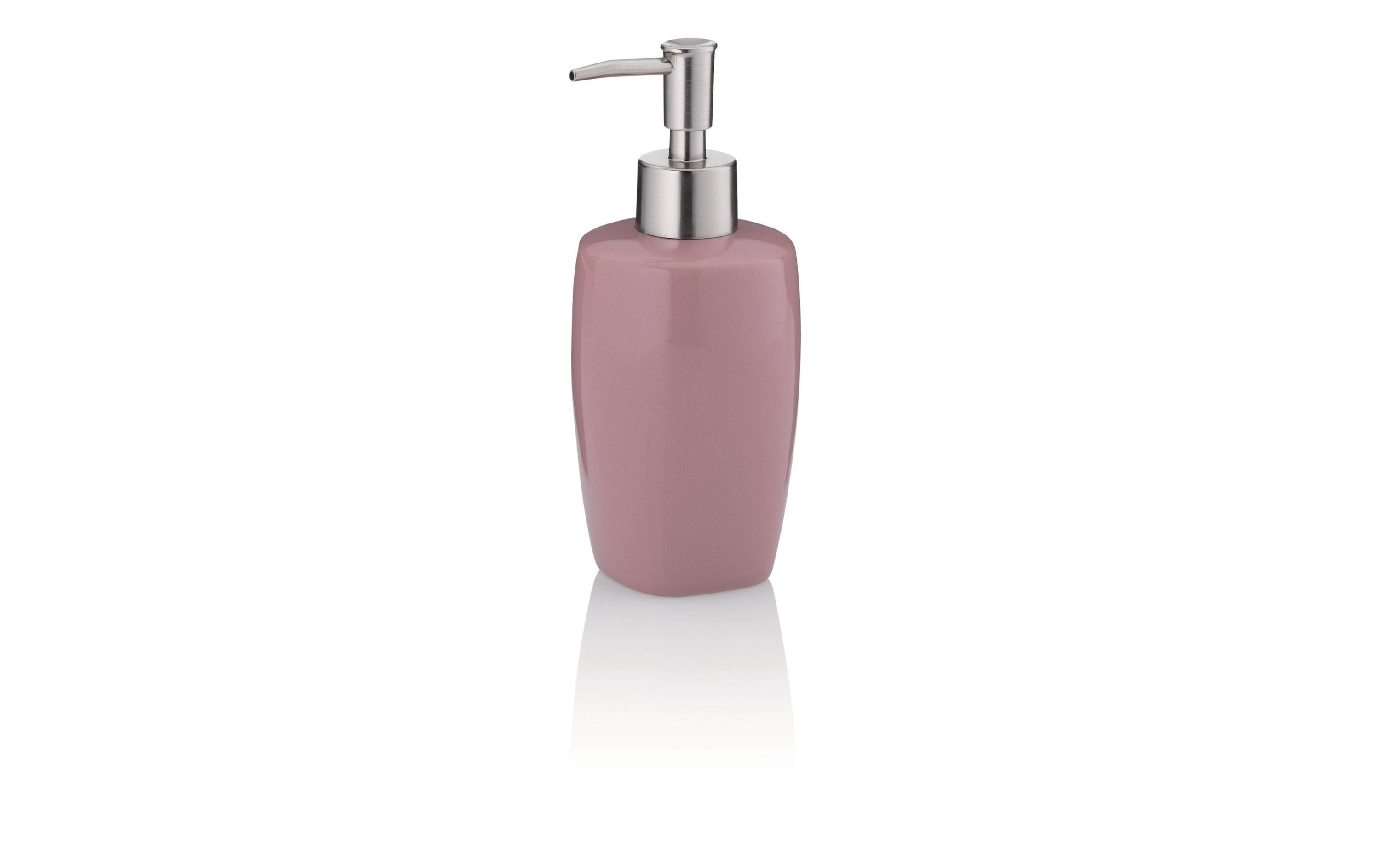 Kela Seifenspender Lindano rosenholz Keramik, 400ml