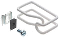 R+M Kabelbügel Metall 85x42mm Fixierung hinten, weiss