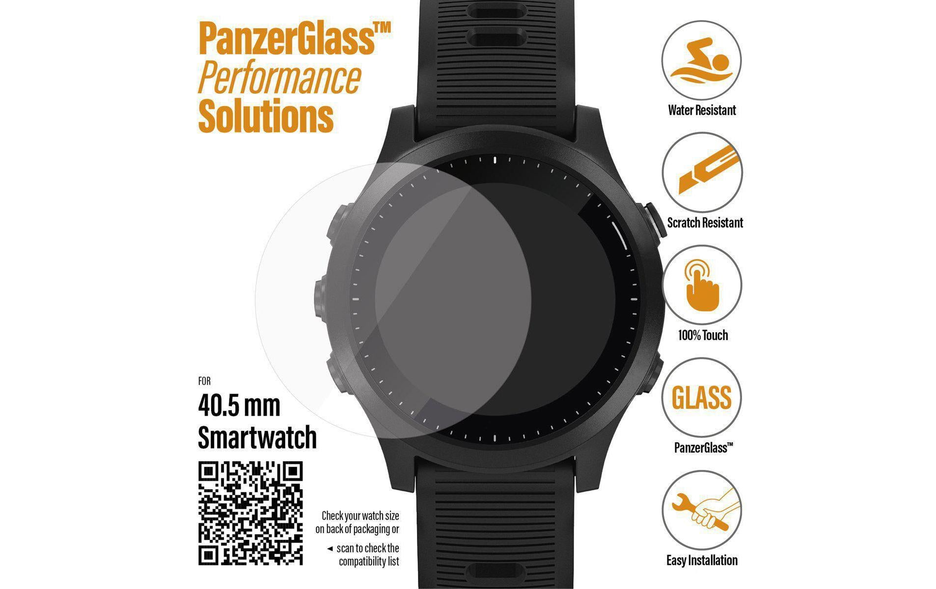PanzerGlass Displayschutz 40.5 mm Garmin Fenix 6 Pro / Saphire