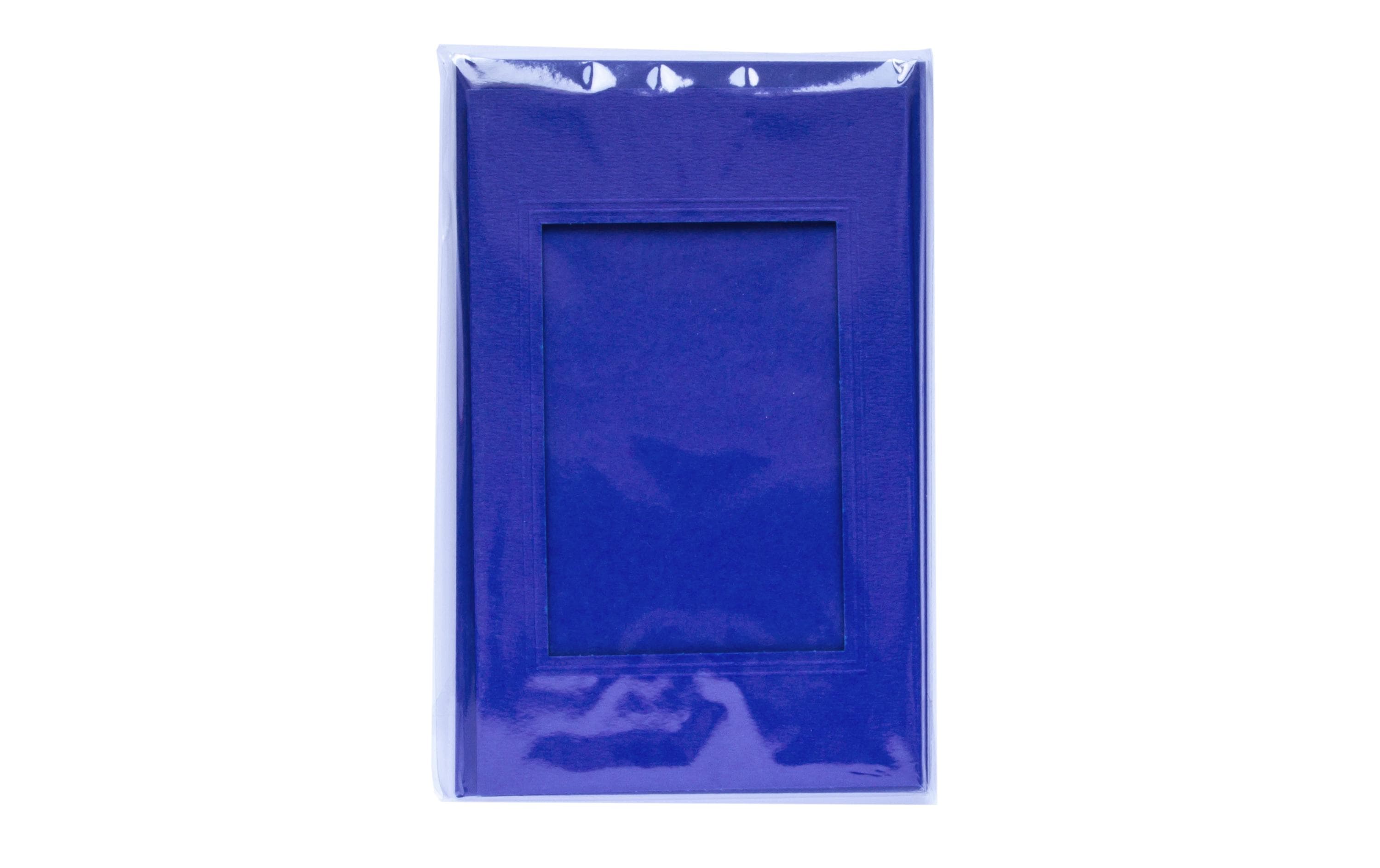 Folia Passepartouts-Karten 220g/m2 eckig 3 Stück, 11 x 18 cm, ultramarin