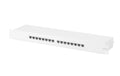 equip 19" Patchpanel: 16 Port, 1HE, grau Cat.6, zu 19" Serverschrank