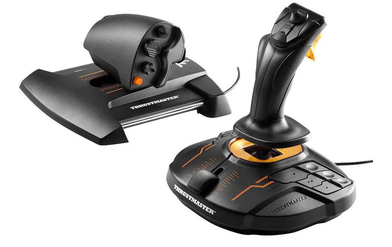 Thrustmaster Hotas Flight Stick + Throttle USB