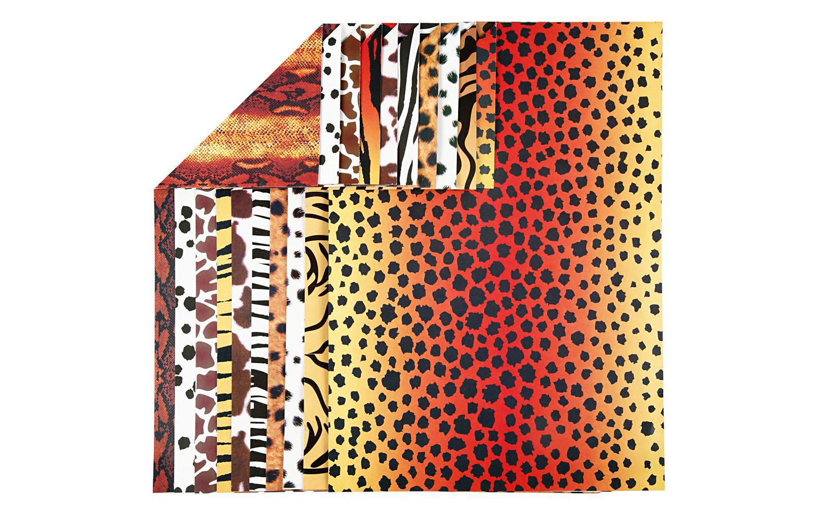 Creativ Company Bastelpapier Animal A4 10 Blatt, 300 g/m2