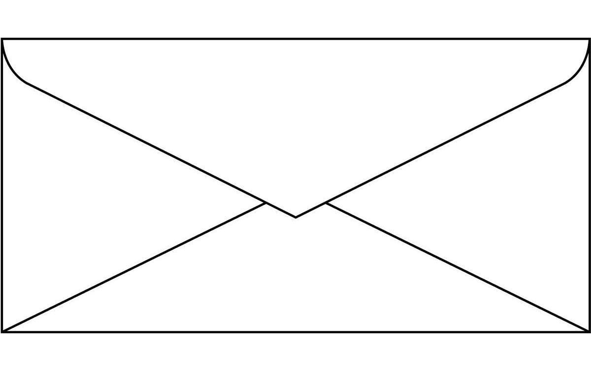 Sigel Umschlag weiss 100g 110x220mm gummiert, (Ink/Laser/Copy), 50Stk.
