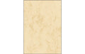 Sigel Marmor-Papier beige beidseitig A4 Edelkarton (Ink/Laser/Copy), 200g, 25 Blatt