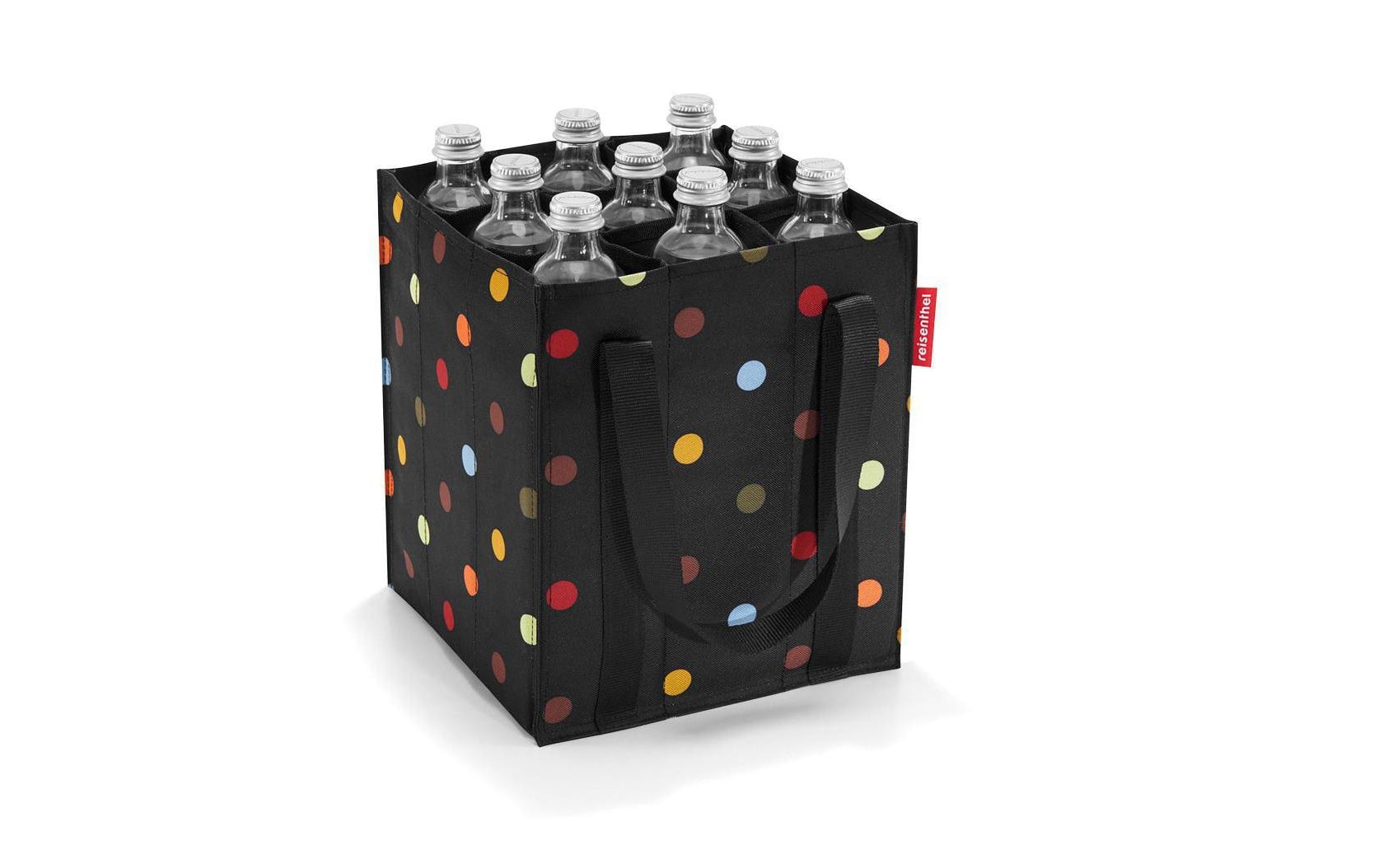 Reisenthel Flaschentasche bottlebag dots, für 9 Flaschen (max. 0.75 l)