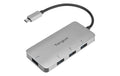 Targus USB-C 4 Port Hub space grau