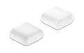 Delock USB-Typ-C Staubschutz, 10 Stück Zum Schutz von USB-Ports, weiss, ohne Griff