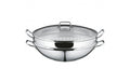 WMF Wokpfanne Macao 36cm Edelstahl, für alle Herdarten