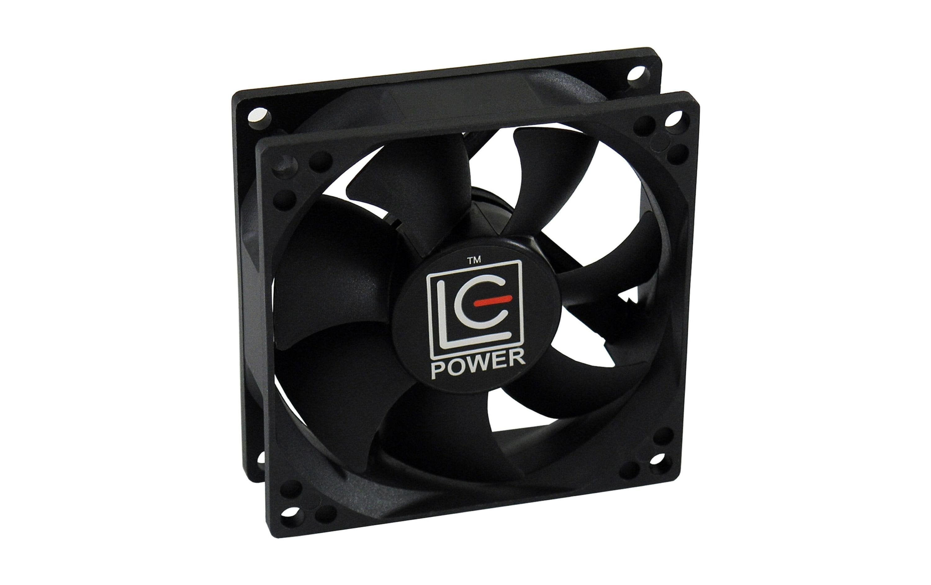 Gehäuselüfter LC-Power LC-CF-80 80x80x25mm, 12V, max. 25.1 dBA