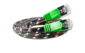 Wirewin Slim Toughkabel: STP, 2m, grün Cat.6, AWG36, Klinkenschutz, Nylonmantel