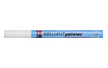 Marabu Lackmalstift BRILLIANT painter 1-2 mm, Weiss
