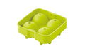 point virgule Eiswürfel-Form Cocktail klein ergibt 4 Eiswürfel D: 4.5cm