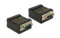 Delock RS-232 Tester DB9 Buchse 1x DB9 Buchse + 1x DB9 Stecker