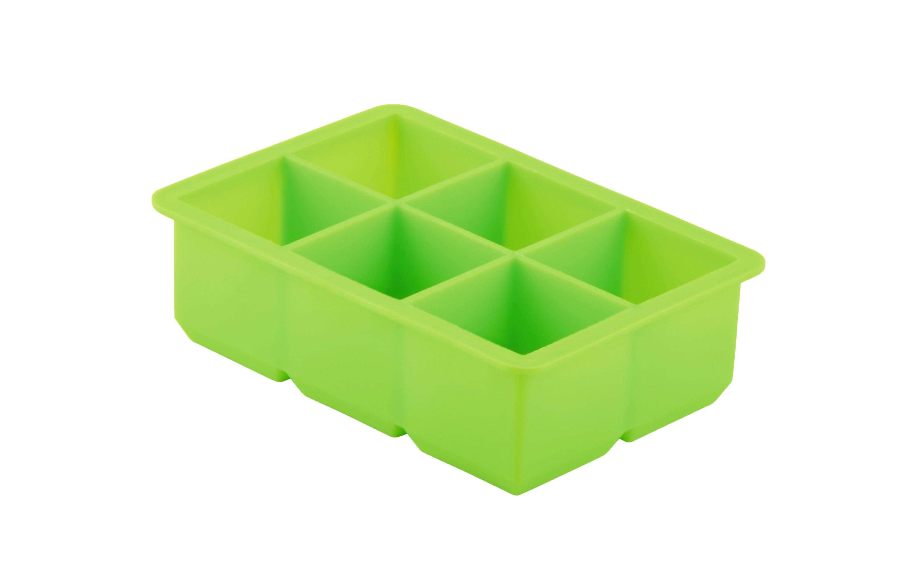 point virgule Eiswürfel-Form Dotz gross ergibt 6 Eiswürfel