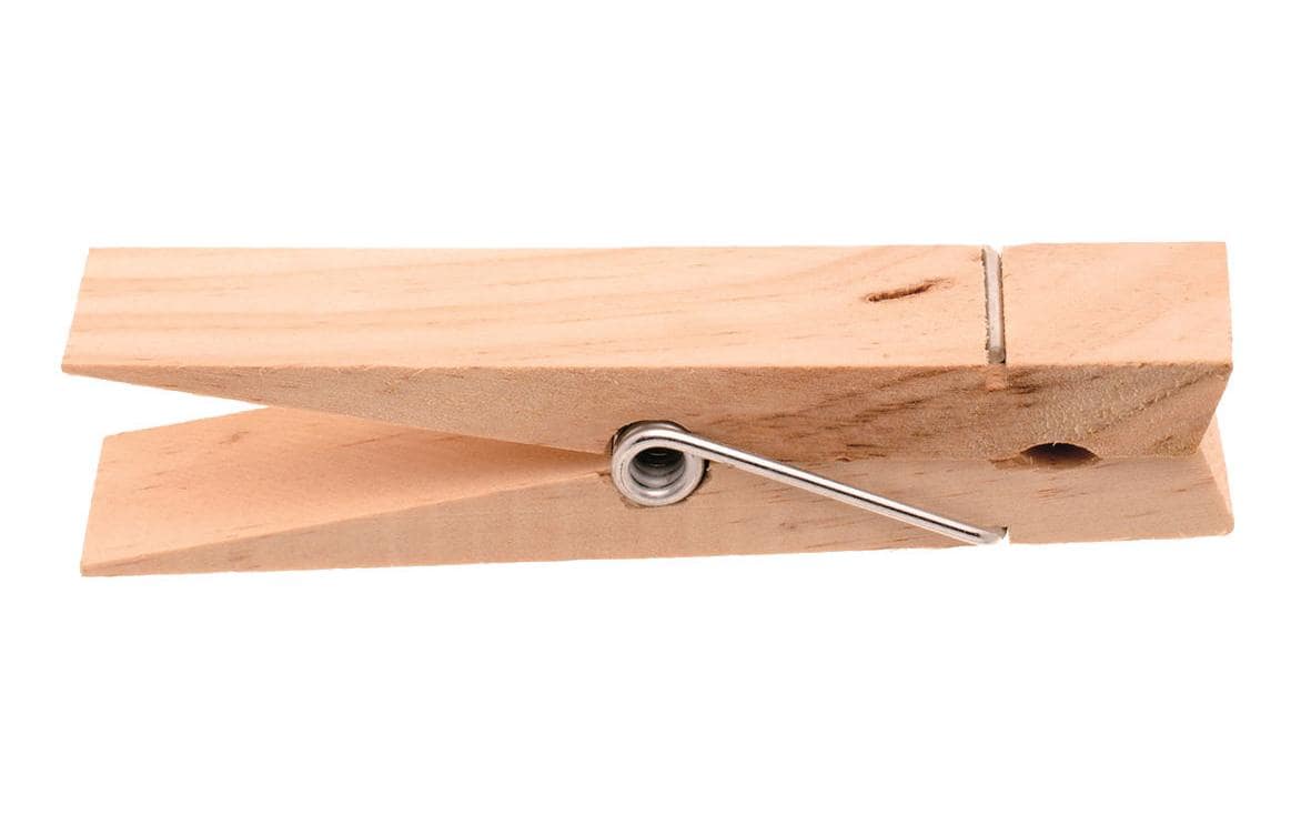 Glorex Wäscheklammer aus Holz 15 x 3.5 cm