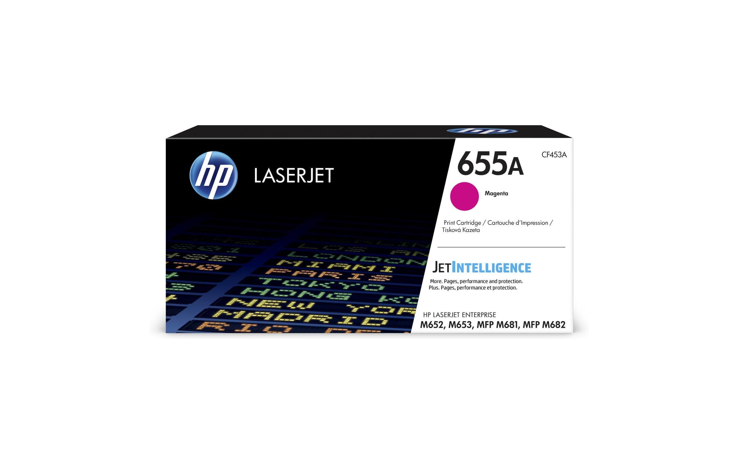 HP Toner 655A - Magenta (CF453A) Seitenkapazität ~ 10'500 Seiten