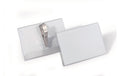 Durable Namensschild m. Krokoklemme 54x90mm Pack à 25 Stück