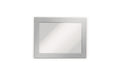 Durable Duraframe Magnetic A6 metall silber 5 Stück, magnetische Informationsrahmen