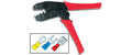 Velleman VTHCT 6" Crimpzange für "Fast-on"-Stecker (301), Heavy-Duty