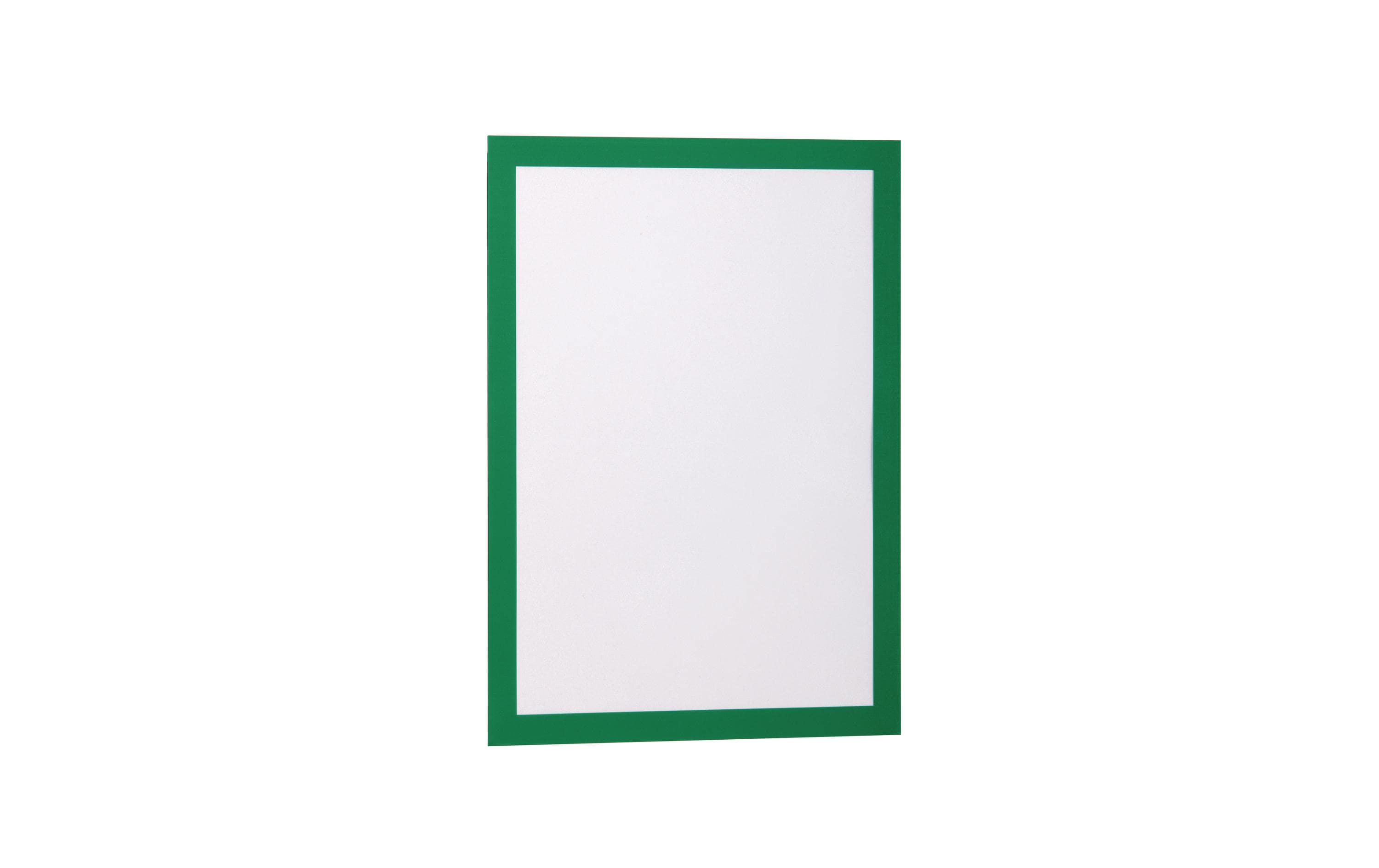 Durable Duraframe A4, grün, 2 Stück selbstklebende Informationsrahmen