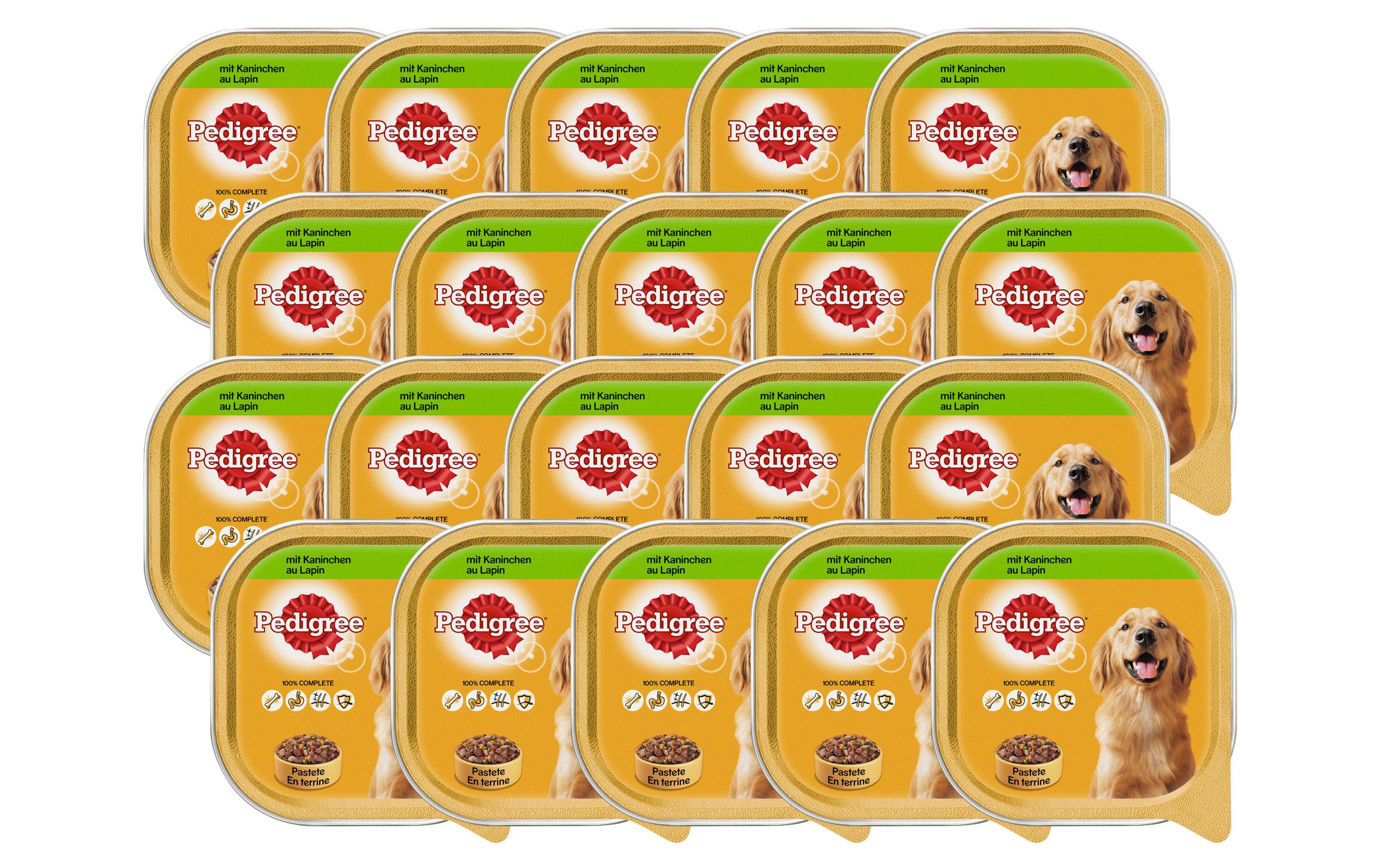 Pedigree Nassfutter Adult mit Kanninchen 20x300g