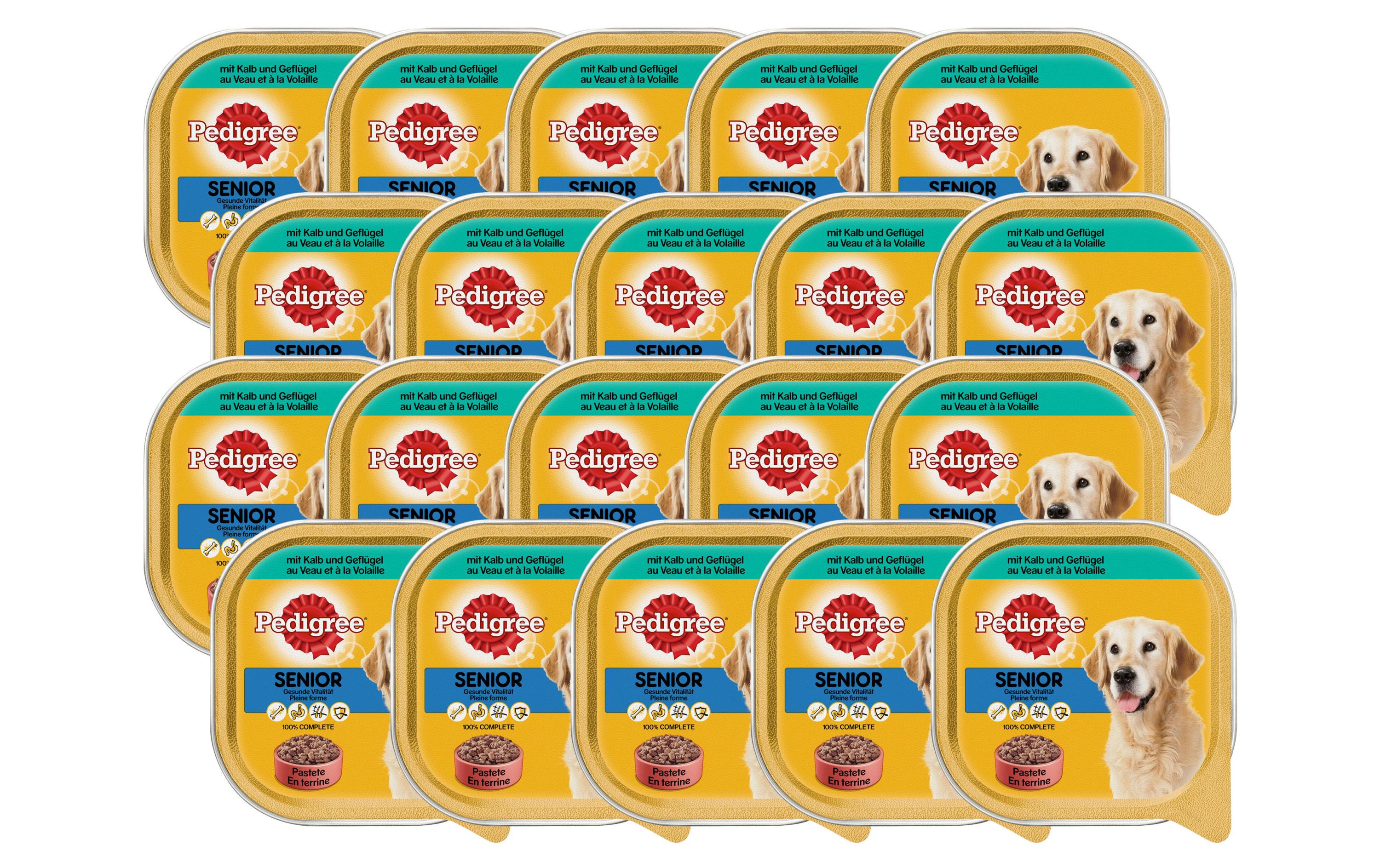 Pedigree Nassfutter Senior mit Kalb 20x300g