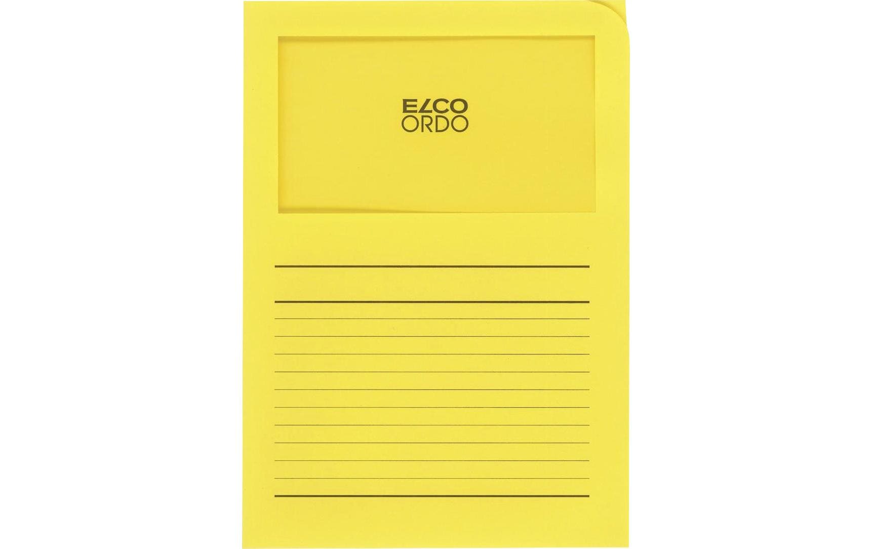 Elco Ordo Classico, Organisationsmappe 1 Schachtel à 100 Stk., intensivgelb