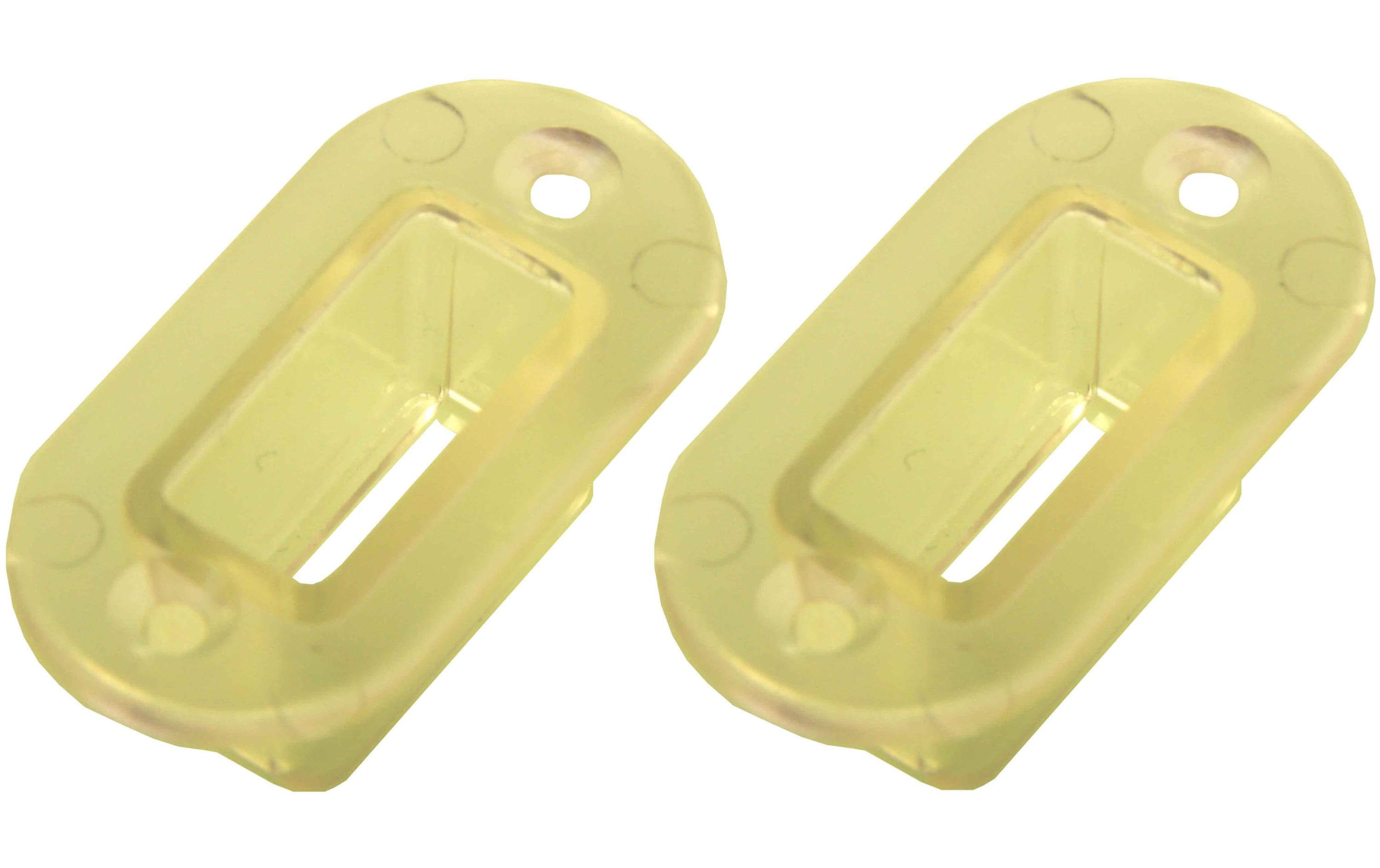 Einbaurahmen für MPX-Hochstromstecker 2 Stück, transparent