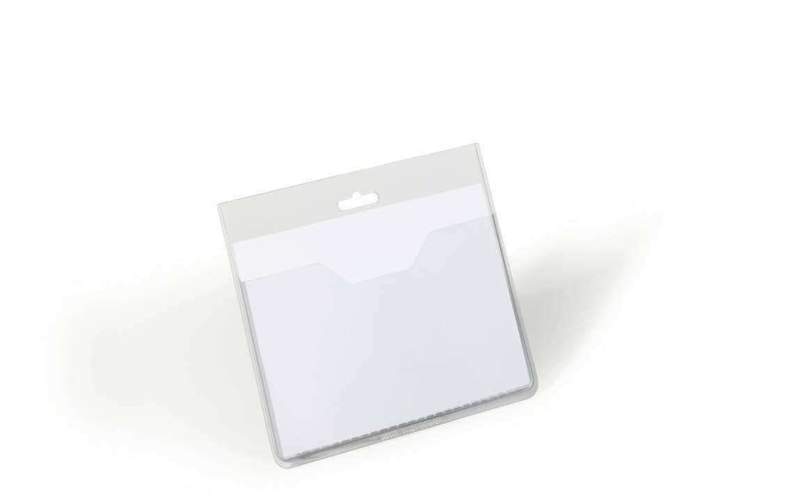 Durable Namensschild oben offen 60x90mm Pack à 20 Stück
