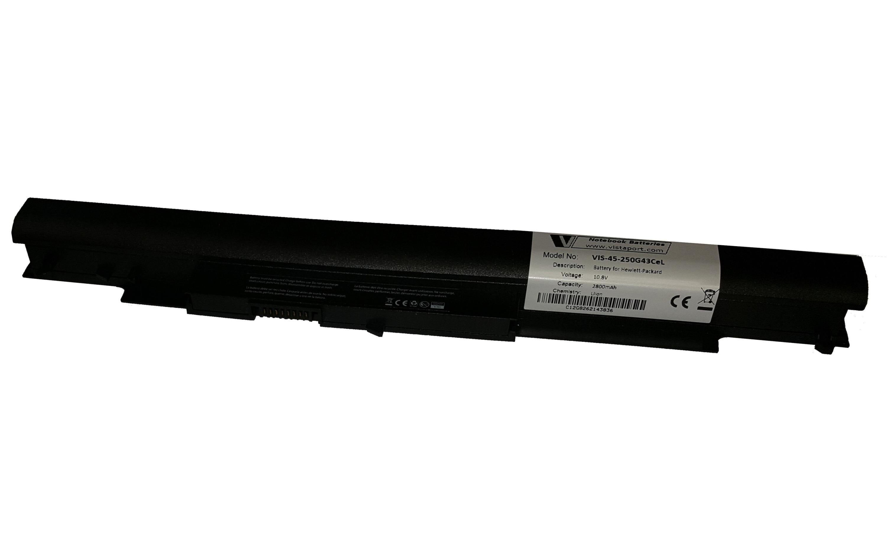 Vistaport Notebook Akku für HP LiIon, 10.8V, 2800mAH