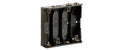 Velleman BH341B Batteriehalter 4x AA mit Druckknopfanschluss