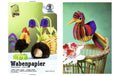URSUS Wabenpapier sortiert 10 Blatt in 8 Farben, 16.5 x 23 cm