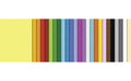URSUS Tonzeichenpapier 130 g/m2 500 Blatt A4 sortiert in 25 Farben