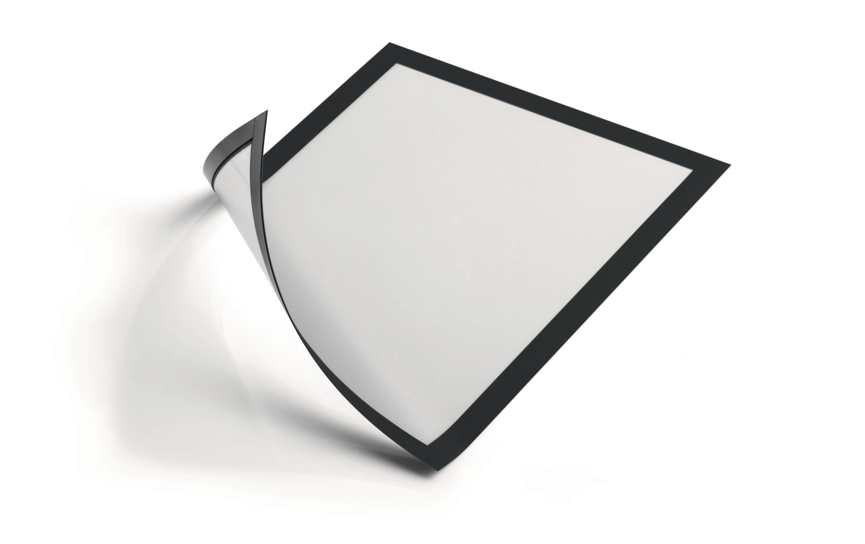 Durable Duraframe Magnetic A4 schwarz 5 Stück, magnetische Informationsrahmen