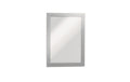 Durable Duraframe Magnetic A5 metall silber 5 Stück, magnetische Informationsrahmen