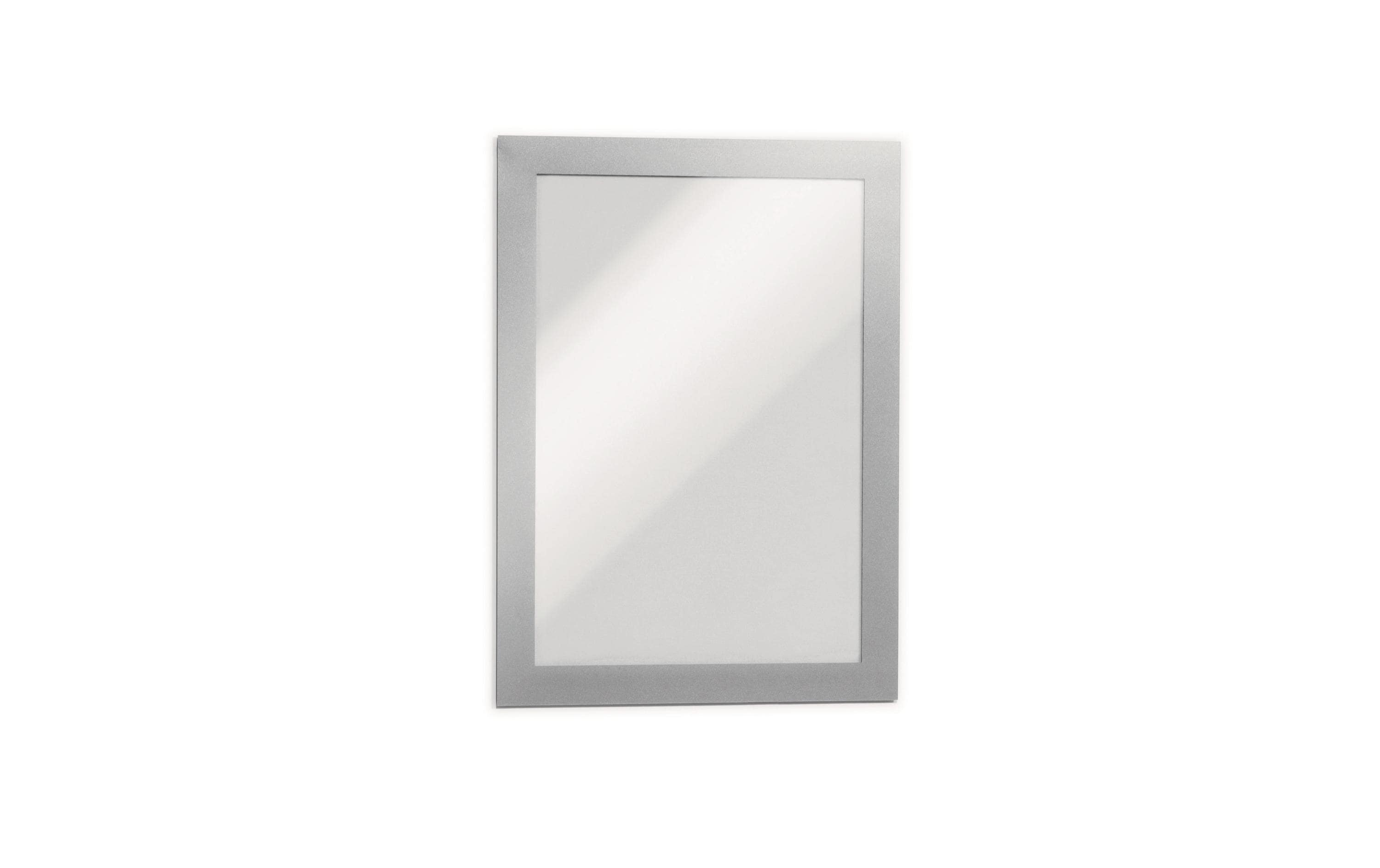Durable Duraframe Magnetic A5 metall silber 5 Stück, magnetische Informationsrahmen