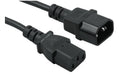 Gerätekabel C13-C14, 3m, halogenfrei schwarz, H05Z1Z1-F 3G 1.0mm2