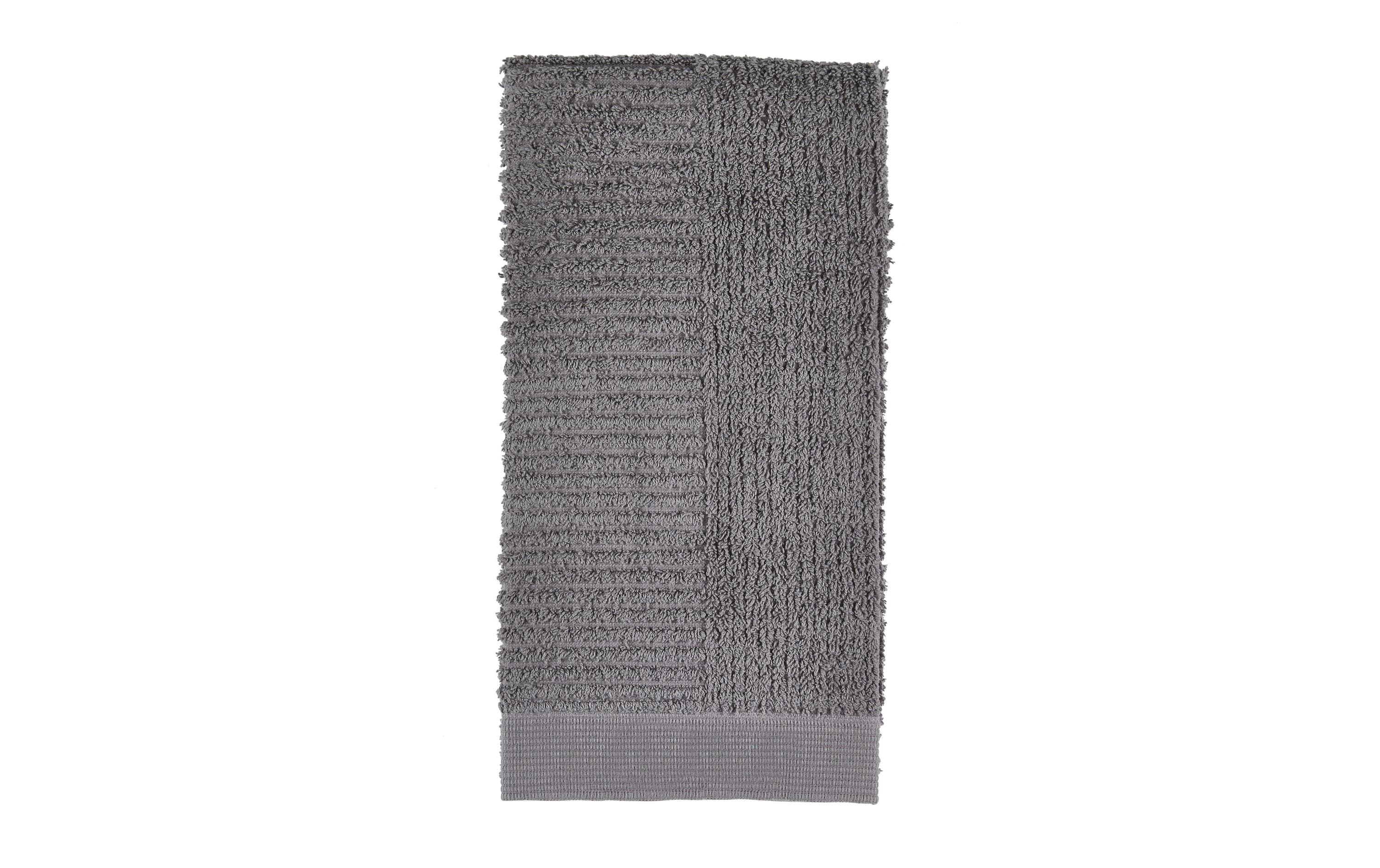 Zone Handtuch Classic Towel grau 100% Baumwolle 600g, 100x50cm