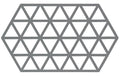Zone Tischset Triangles dunkelgrau Grösse 24x14cm, Anzahl 1 Stück